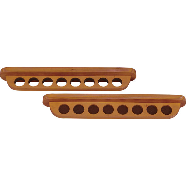 Cuestix 8 Pool Cue Roman Wall Rack & Reviews Wayfair